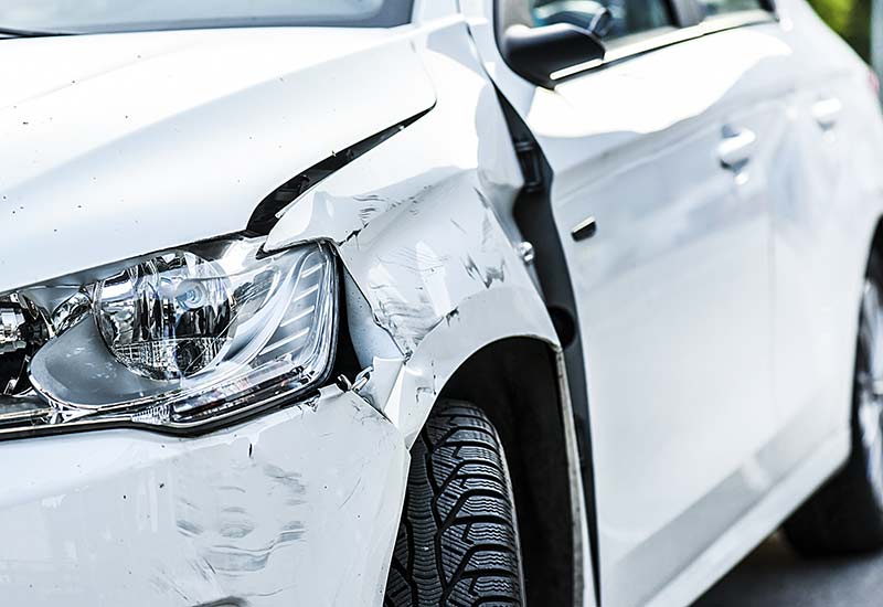 Unfall in Werkstatt reparieren lassen